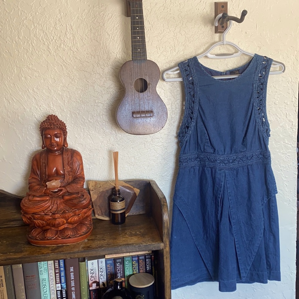 Free People Denim Dress - size 6 -